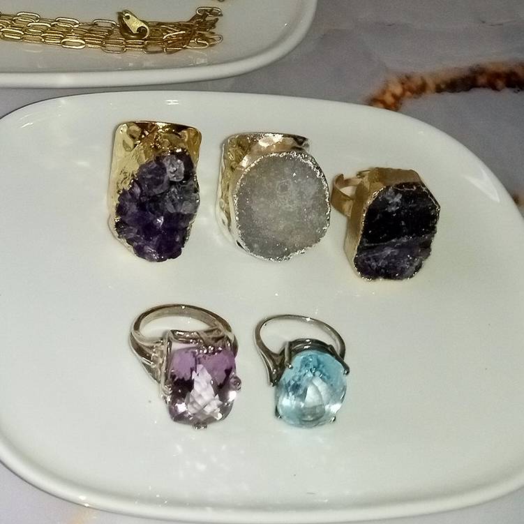 Women's Cocktail Dinner Rings